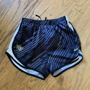 Women’s Nike wake forest dri fit shorts, size M